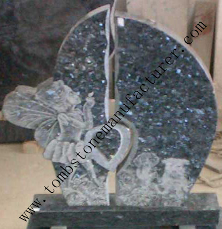 special carving headstone9